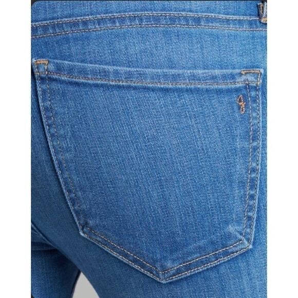 Joie Mid Rise Light Wash Skinny Jeans - Picture 4 of 7